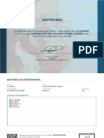 Lui Soares - Certificado