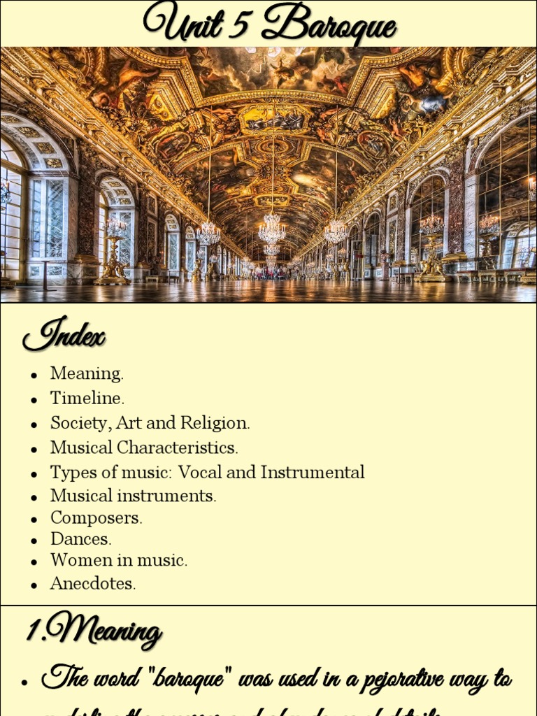Unit 5 Baroque Pdf Pdf Suite Music Musical Compositions