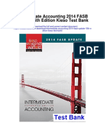 Intermediate Accounting 2014 Fasb Update 15th Edition Kieso Test Bank