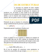 Arreglos de Estructuras