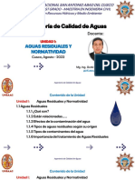 Ingeniería de Calidad de Aguas: Aguas Residuales Y Normatividad