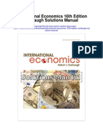 International Economics 16th Edition Carbaugh Solutions Manual