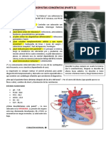 Cardiopatías Congénitas (Parte II)