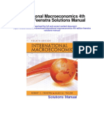 International Macroeconomics 4th Edition Feenstra Solutions Manual