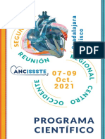 Programa Cientifico ANCISSSTE Guadalajara 2021