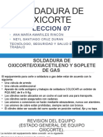 Soldadura de Oxicorte