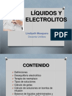 Clase de Líquidos y Electrolitos