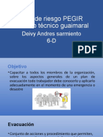 Plan de Riesgo PEGIR Deivy Andres Sarmiento Villamizar 6-D