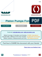 Piston Pumps Formulas - en