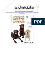Introduction To Genetic Analysis 11th Edition Griffiths Test Bank