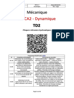 MECA2 - Dynamique - TD2 - Sujet