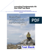 Financial Accounting Fundamentals 4th Edition Wild Test Bank