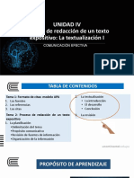 S.13 y S.14 Revisión de Planificación - Textualización I