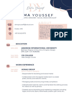 Dima Youssef's CV
