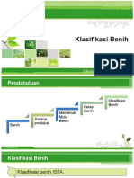 C. Klasifikasi Benih