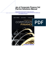 Fundamentals of Corporate Finance 3rd Edition Parrino Solutions Manual