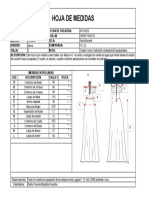 Ficha Tecnica de Medidas