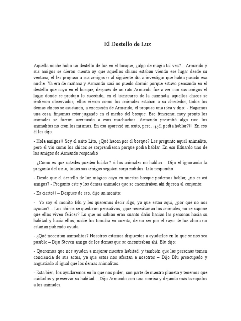 El Destello de Luz | PDF