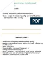 What Is Entrepreneurship Development program-EDP?