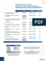 Metrados en Saneamiento