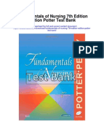 Fundamentals of Nursing 7th Edition Edition Potter Test Bank