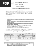 01ce0503 Design and Analysis of Algorithm 1