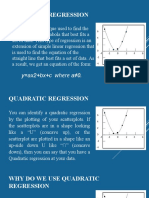 Quadratic Regression