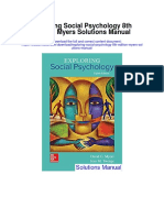 Exploring Social Psychology 8th Edition Myers Solutions Manual