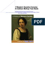 History of Western Society Concise Edition 12th Edition Mckay Test Bank