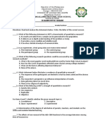 Diagnostic Exam - Prac Research 2 q1-m1-m2