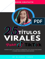 Ebook 25 Titulos Virales en Tiktok