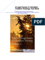 Ethical and Legal Issues in Canadian Nursing 3rd Edition Keatings Test Bank