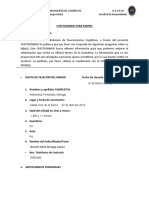 Instituto Boliviano de Neurociencias Cognitivas U.A.G.R.M. Directora: Dra. Ninoska Ocampo-Barba Facultad de Humanidades