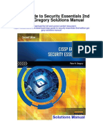 Cissp Guide To Security Essentials 2nd Edition Gregory Solutions Manual