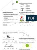 Evaluacion Diagnostica 2°s - Geometria - 2023