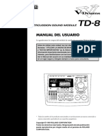 Td-8 Manual Español