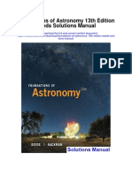 Foundations of Astronomy 13th Edition Seeds Solutions Manual