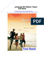 Health Psychology 9th Edition Taylor Test Bank