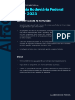 Simulado Nacional PRF - Caderno de Prova - Online