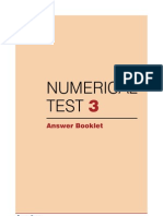 Test Answer Sheet 3 (En)