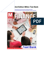 M Finance 2nd Edition Millon Test Bank