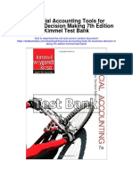 Financial Accounting Tools For Business Decision Making 7th Edition Kimmel Test Bank