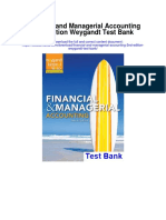 Financial and Managerial Accounting 2nd Edition Weygandt Test Bank