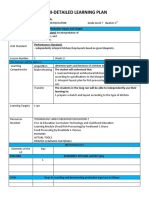 Detailed Learning Plan in TLE 7-Week 3