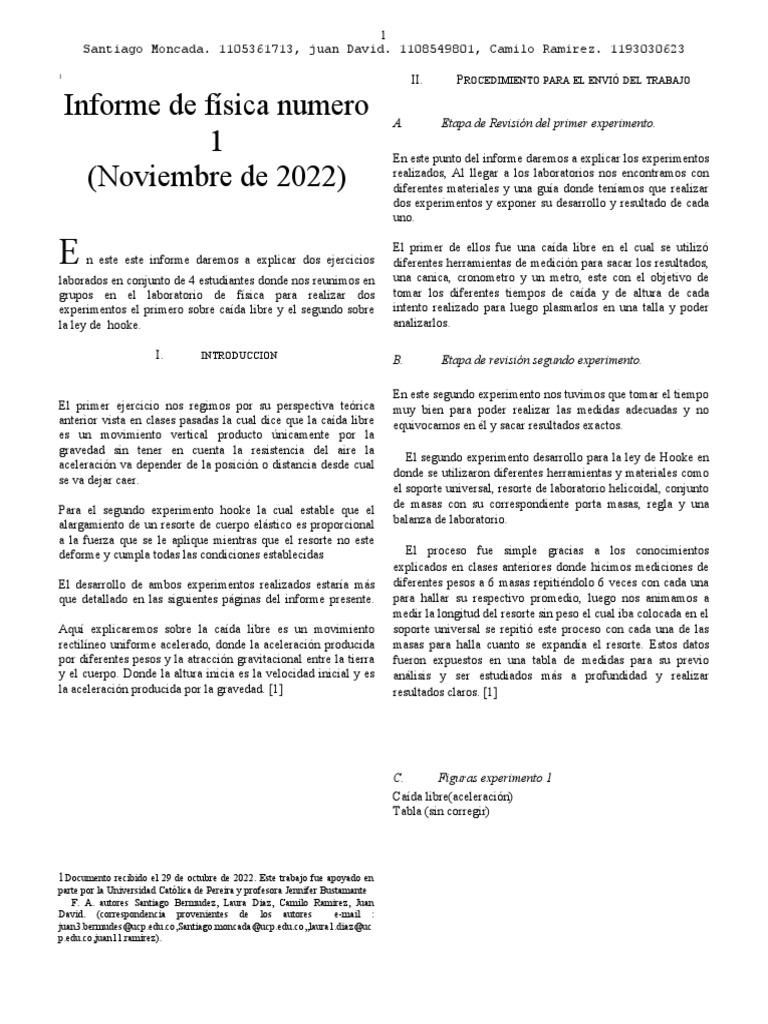 Formato Presentacion Documentos Normas Ieee | PDF | Regresión lineal ... 