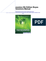 Macroeconomics 9th Edition Boyes Solutions Manual