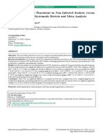 Immediate Implant Placement in Non-Infected Sockets Versus