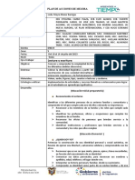 Planificación Semana Del 10 Al 14 de Julio