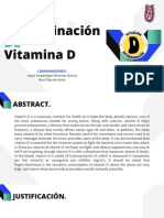 Determinación de Vitamina D
