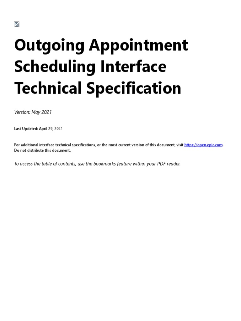 Outgoing appointment scheduling interface pdf zip code written